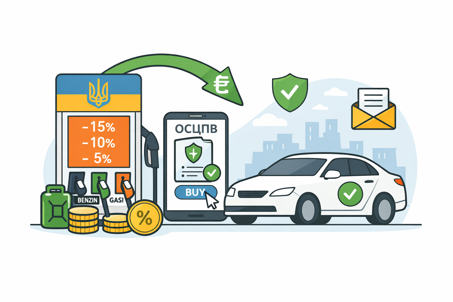 Кешбек на пальне в Україні 2026: як отримати компенсацію та скільки можна заощадити