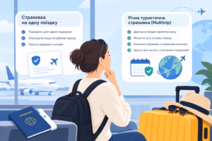 Туристична страховка онлайн: що вигідніше — купувати поліс перед кожною поїздкою чи оформити річну страховку?